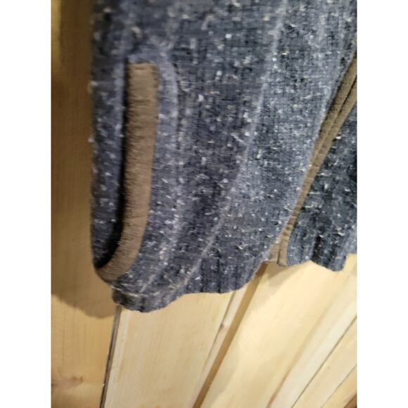 VTG Woolrich Full Zip Knitted Sweater Gray Mens Medium - Picture 6 of 8